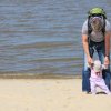 Marion Langer: Bei Hamburg am Strand